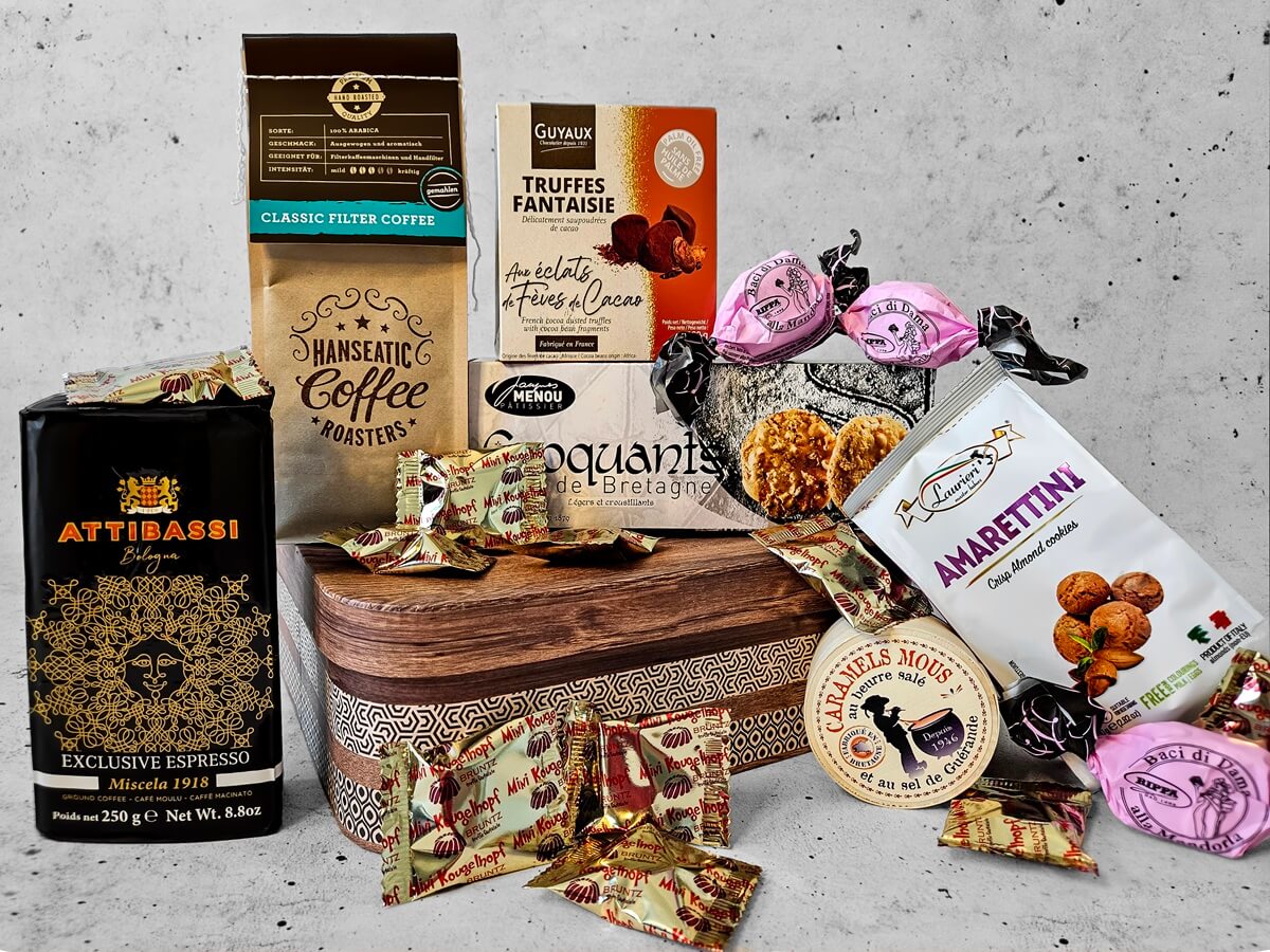Kaffee Geschenkkorb