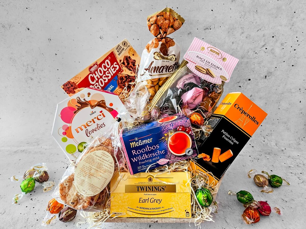 praesentkorb-mit-tee-teezeit Präsentkorb mit Tee