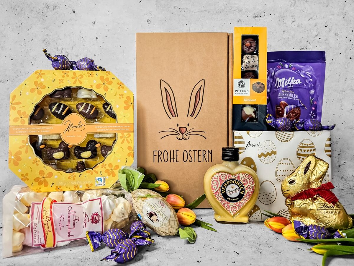 Osterkörbchen - Osterkorb gefüllt Osterkörbchen - Osterkorb gefüllt