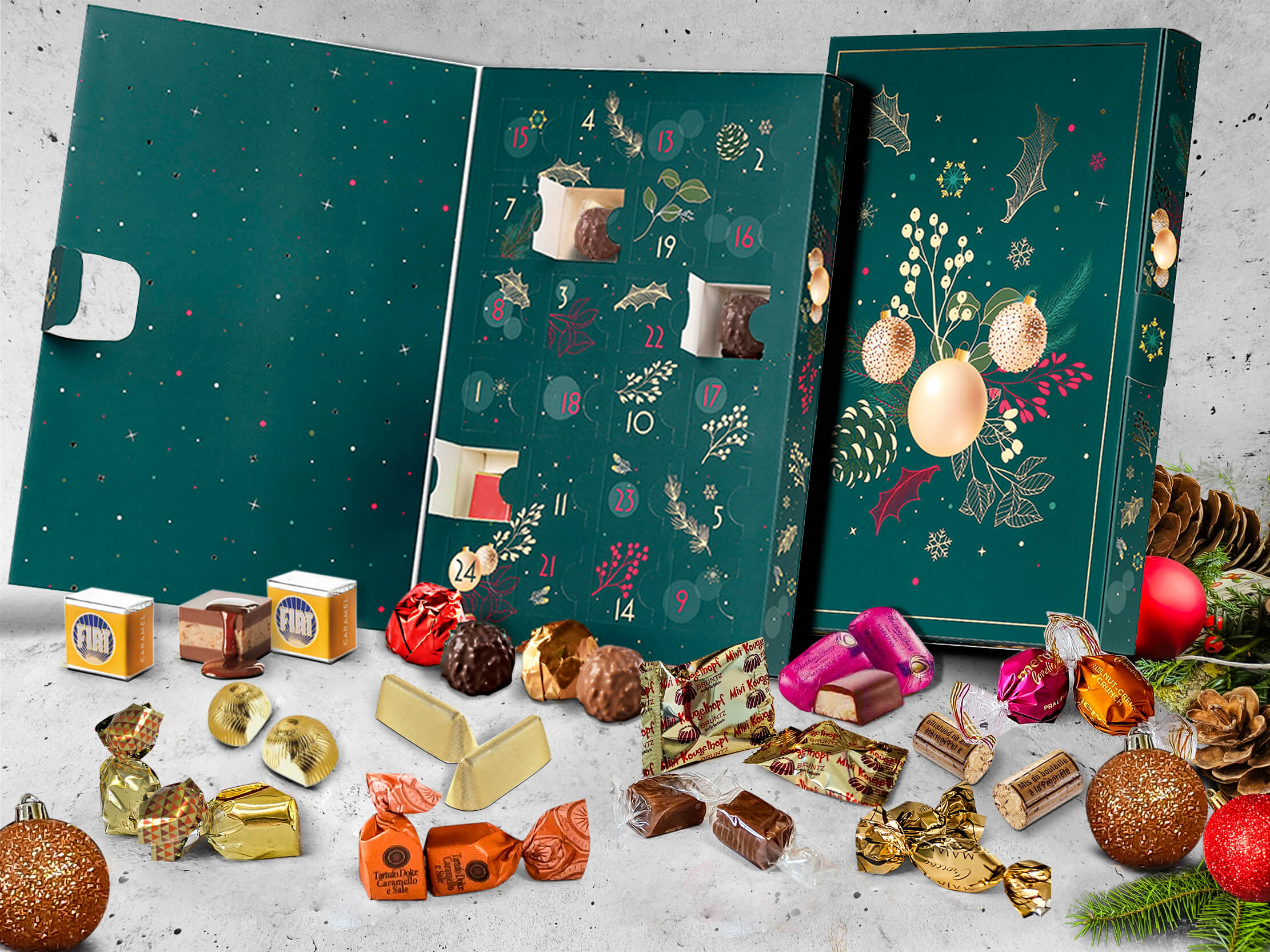 Adventskalender nougat