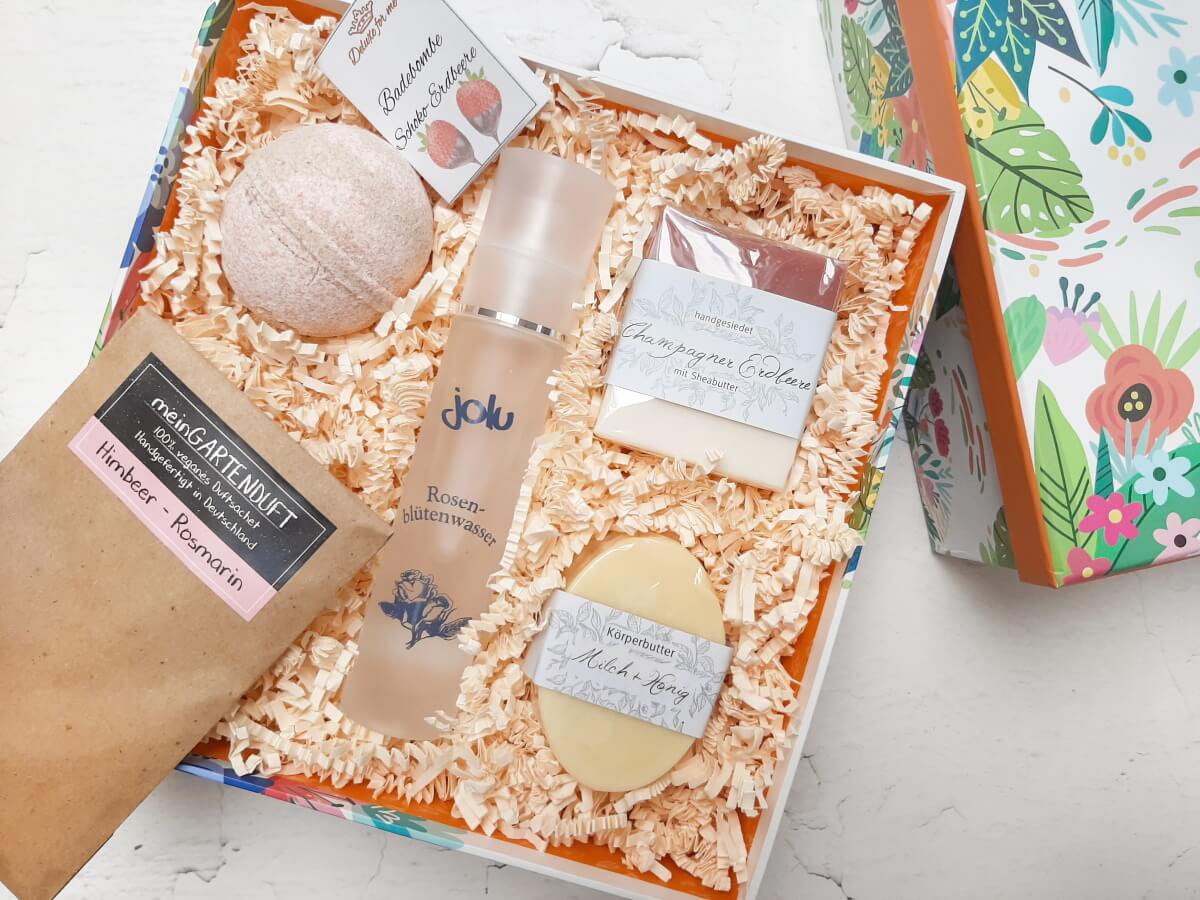 mama-geschenkbox spa geschenk detailansicht