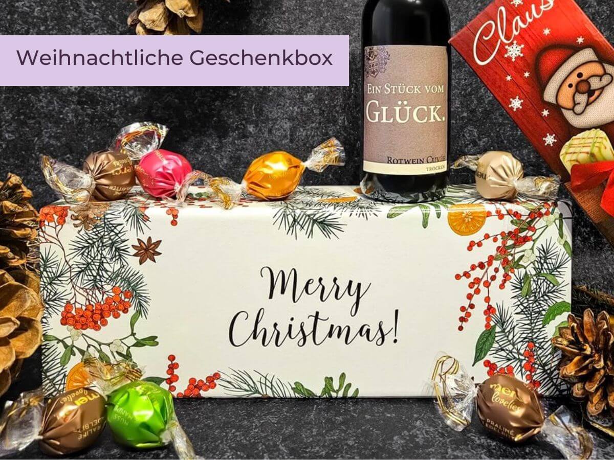 geschenkbox merry christmas