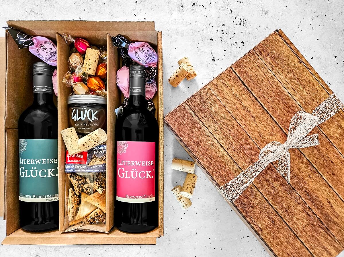 Geschenkekorb "Pures Glück"