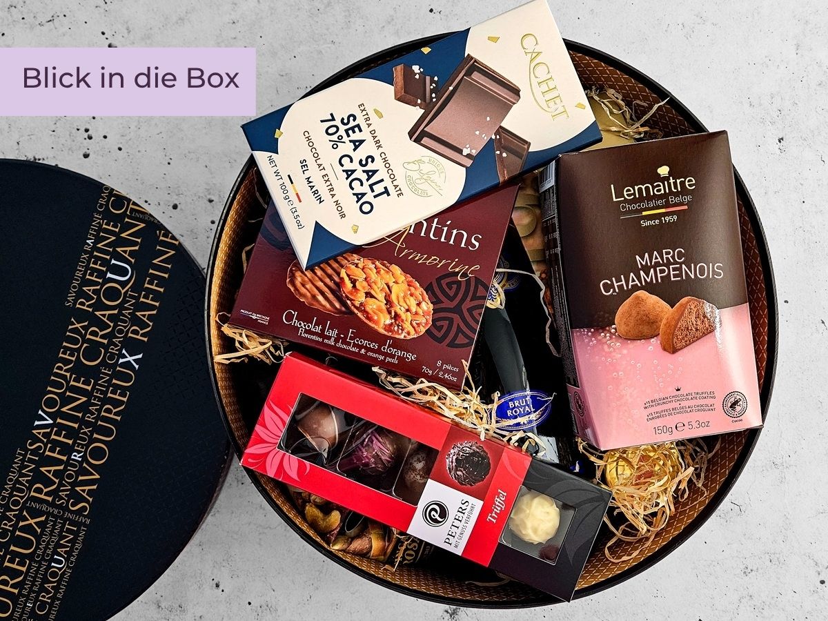 champagner geschenkbox
