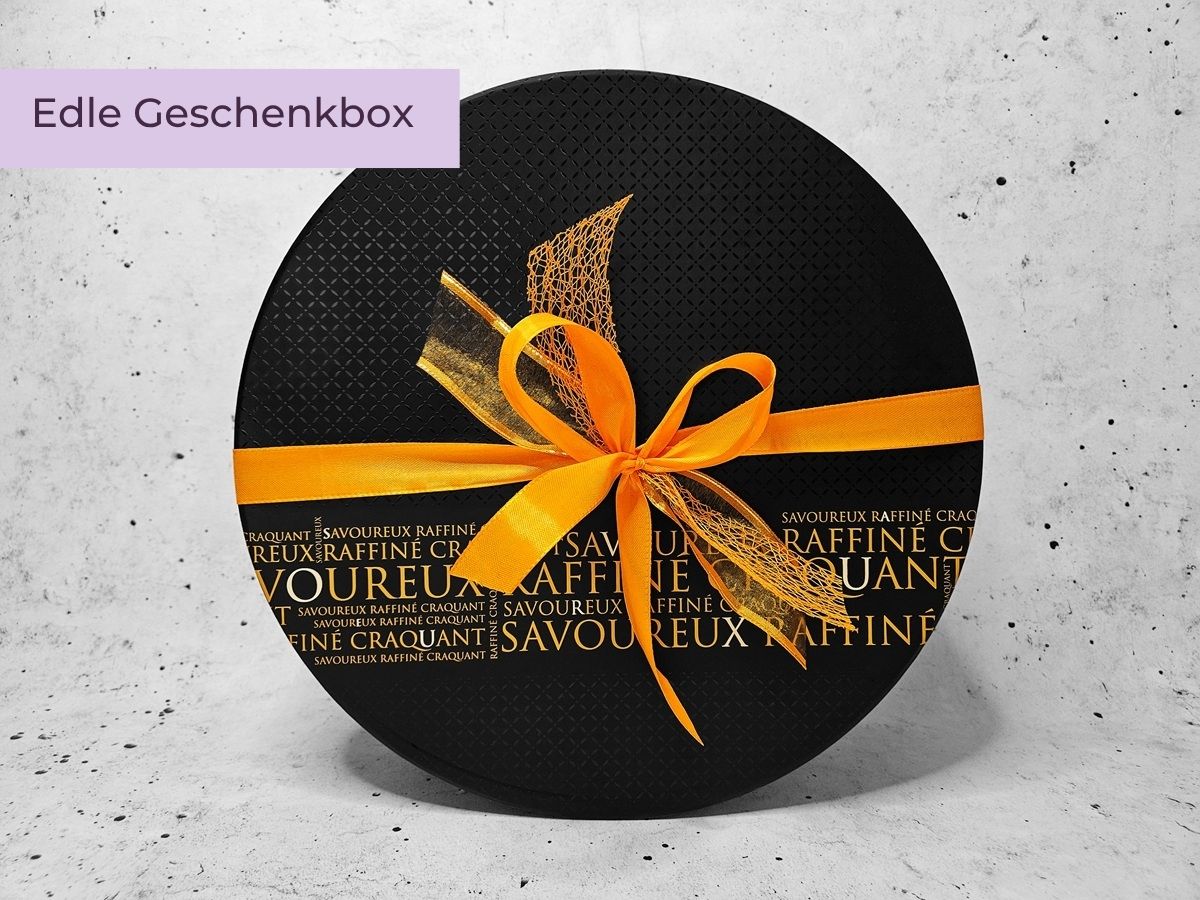 geschenkbox rund