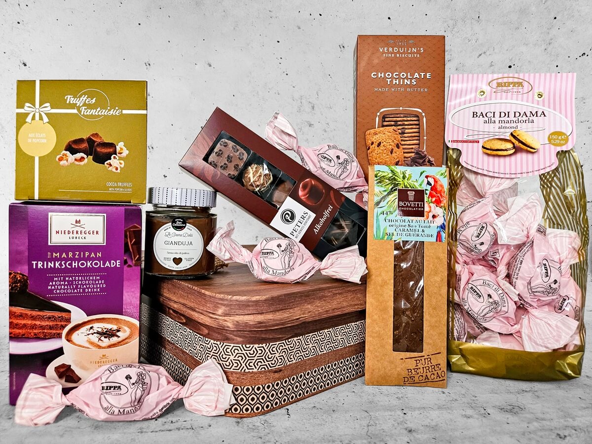 geschenkkorb mit schokolade geschenkkorb mit schokolade