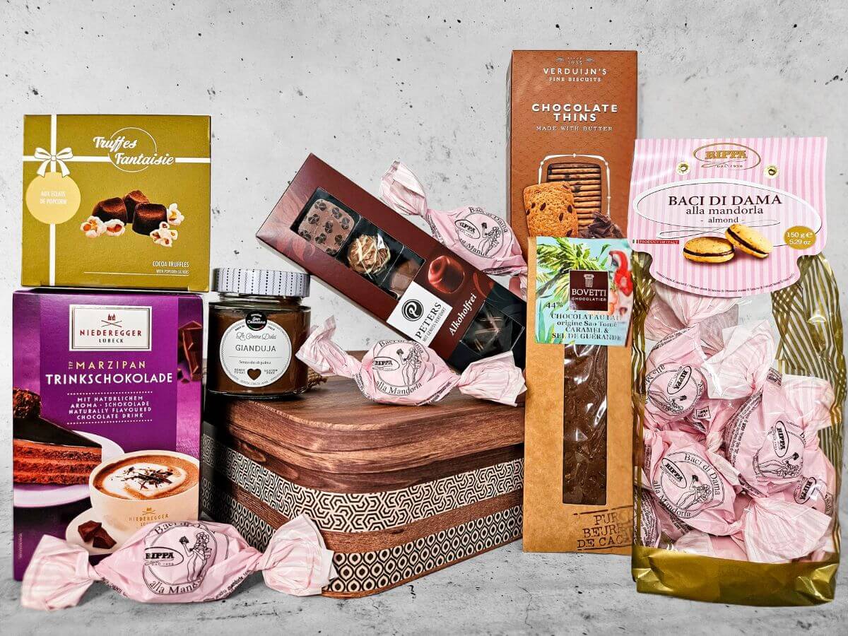 geschenkkorb mit schokolade geschenkkorb mit schokolade