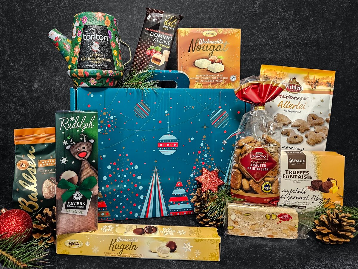 Weihnachtskoffer - Süßes zu Weihnachten Weihnachtskoffer - Süßes zu Weihnachten