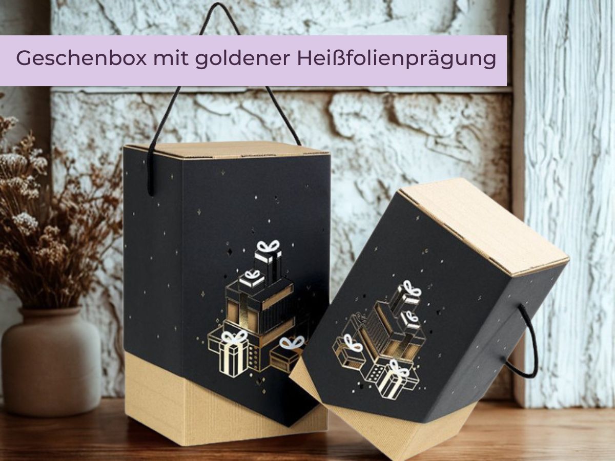 geschenkbox mit kleinen geschenkboxen