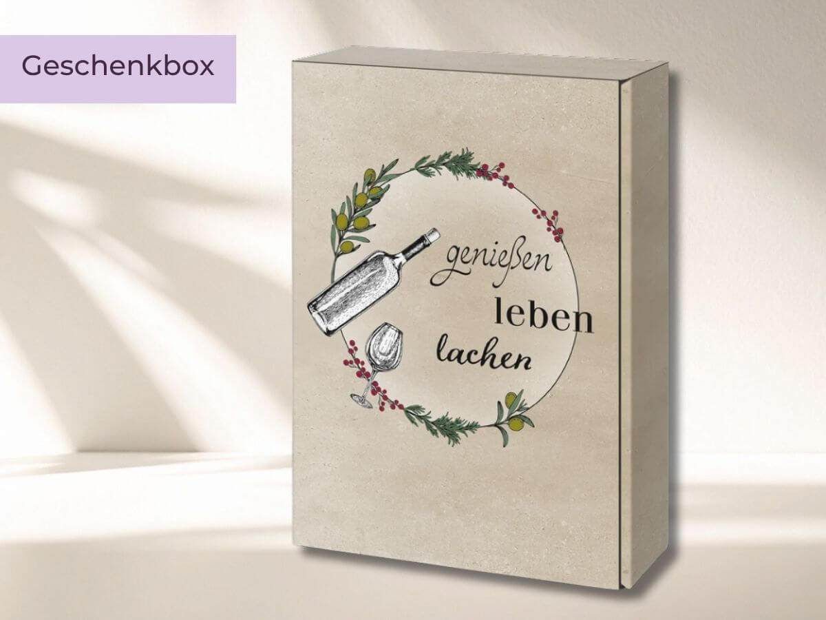geschenkbox genießen