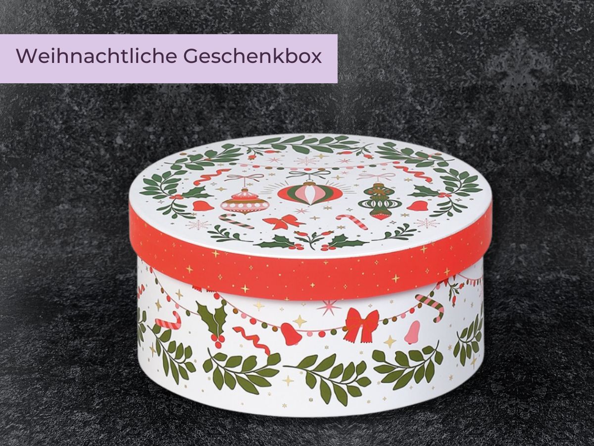 Weihnachtsbox weiß